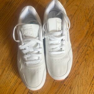 Reebok White Athletic Shoes